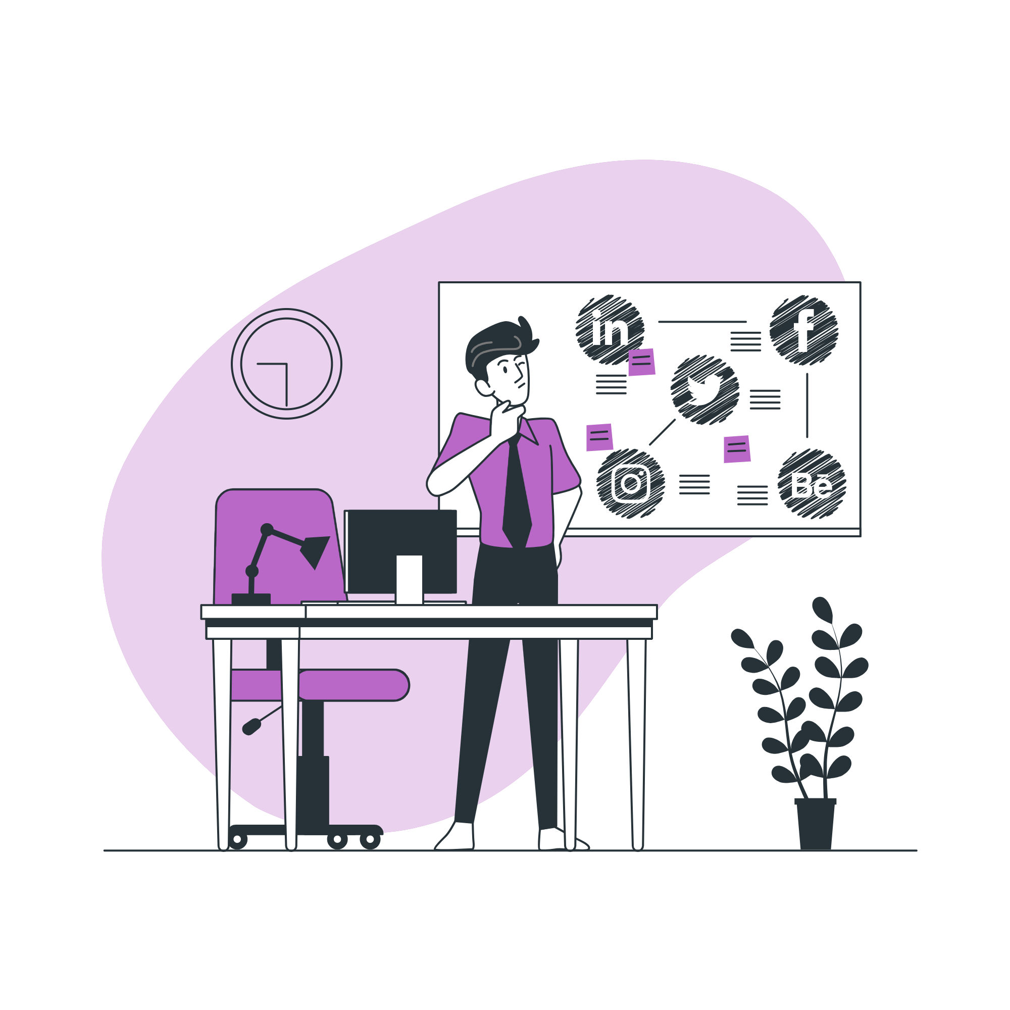 Digital Marketing Illustration